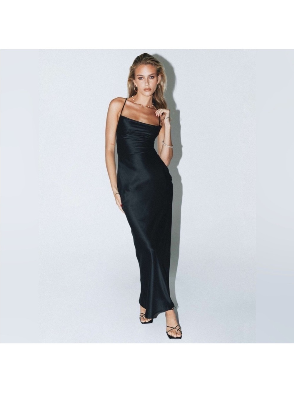 Princess Polly Celena Maxi Dress Black